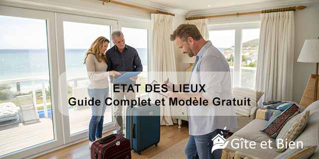 Etat des lieux d'entrée et sortie dans les locations saisonnières